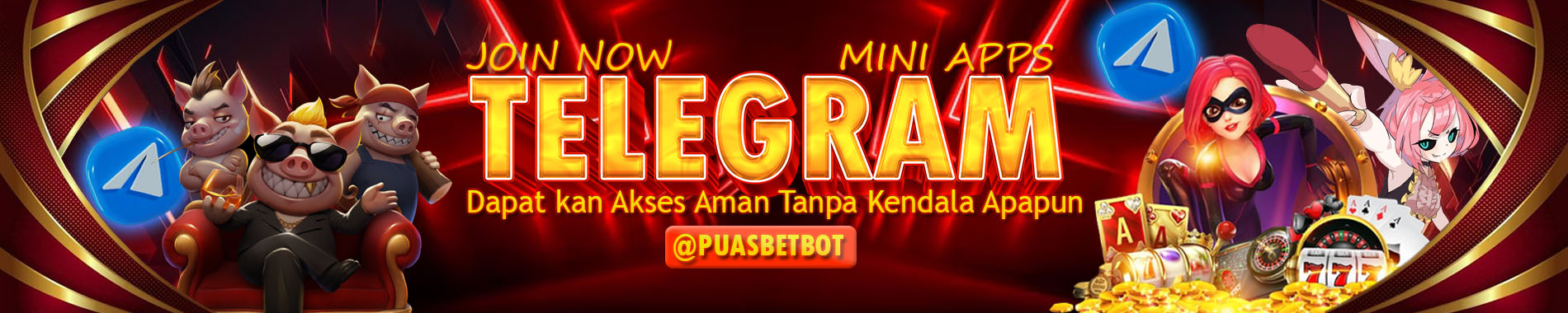 AKSES TANPA KENDALA APAPUN MELALUI TELEGRAM